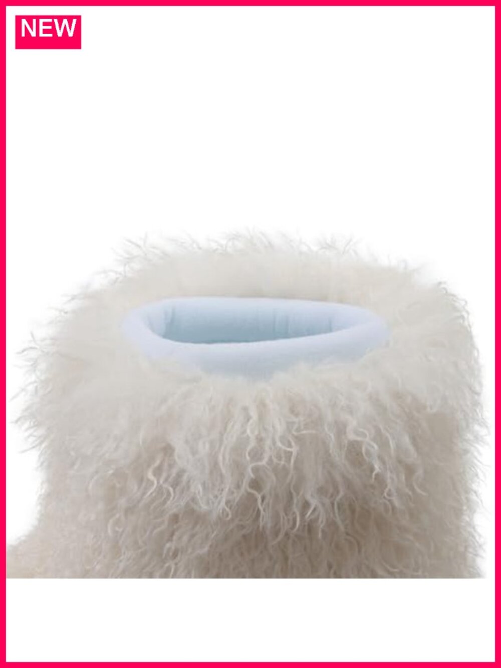 Women's Faux Fur Mid-Calf Snow Boots Fluffy Slip-On Winter Boots - Picture 6 of 6